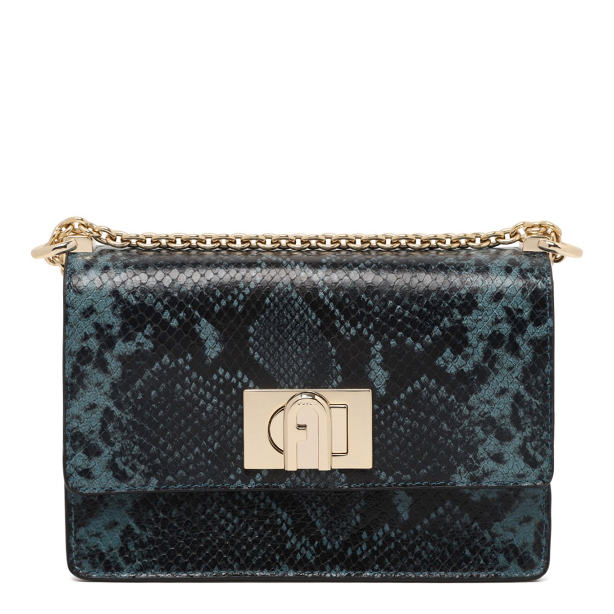 Toni Indigo Furla 1927 Mini Shoulder Bag