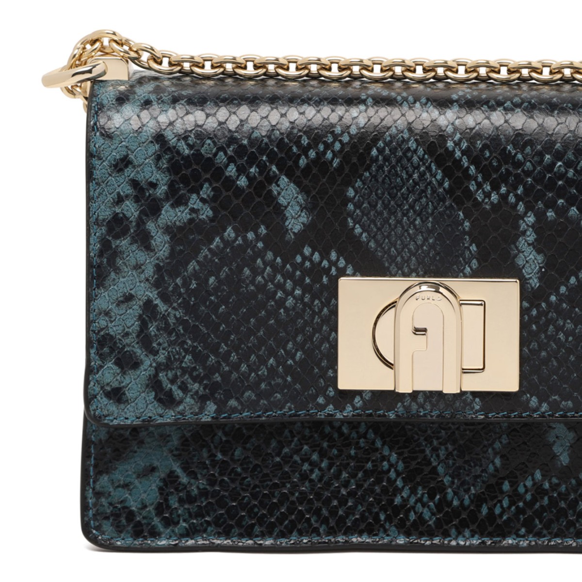Toni Indigo Furla 1927 Mini Shoulder Bag