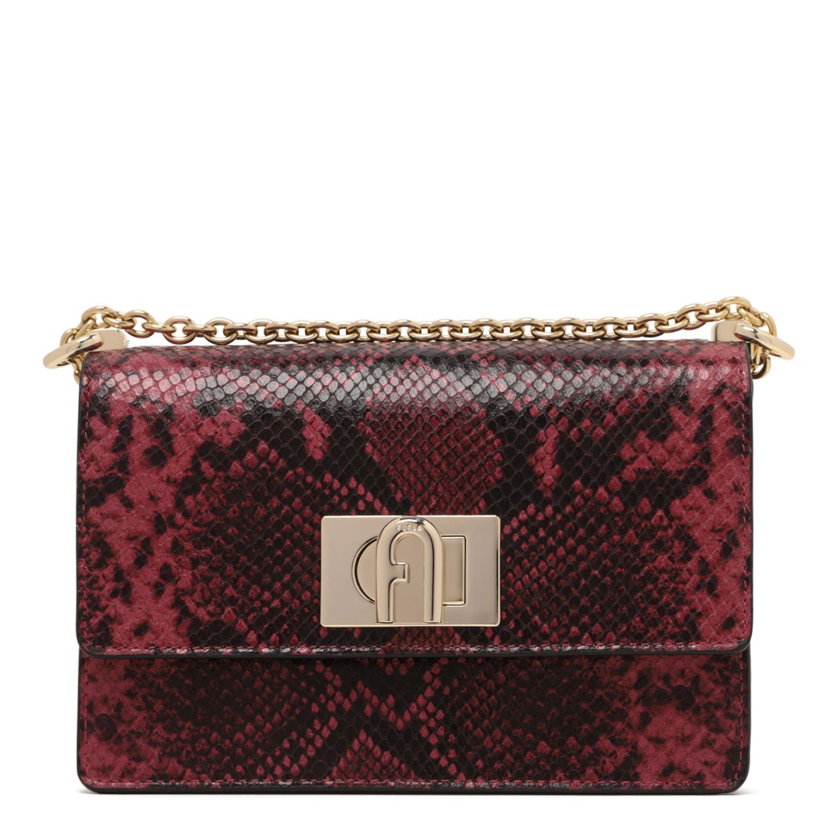 Velvet Pink Furla 1927 Mini Shoulder Bag