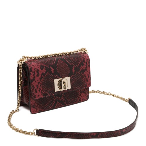 Velvet Pink Furla 1927 Mini Shoulder Bag