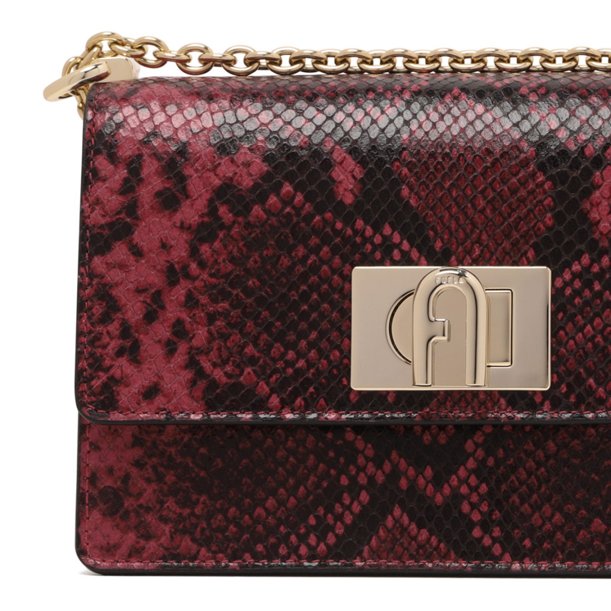 Velvet Pink Furla 1927 Mini Shoulder Bag