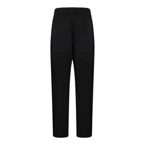 Black Stretched Low Crotch Trousers 2