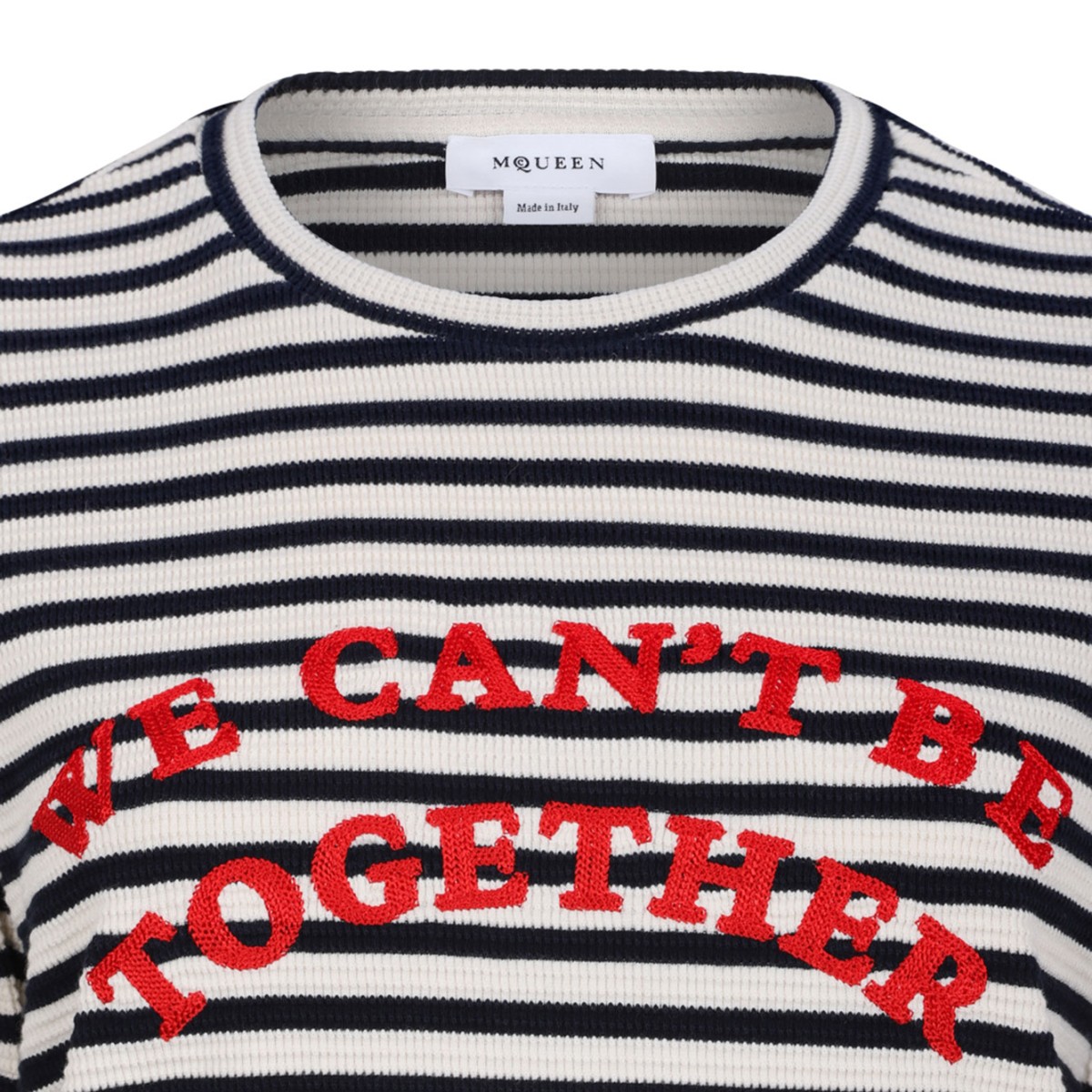 Striped Long-Sleeve T-Shirt In Cotton