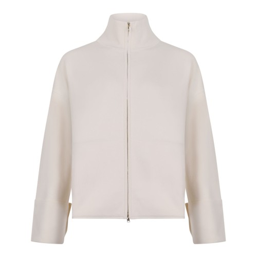 Ivory White Boxy Cardigan