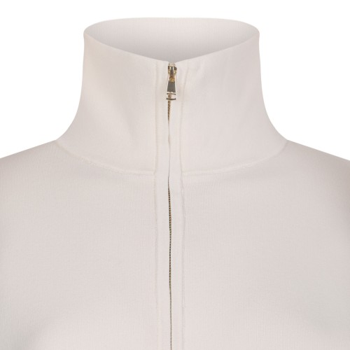 Ivory White Boxy Cardigan