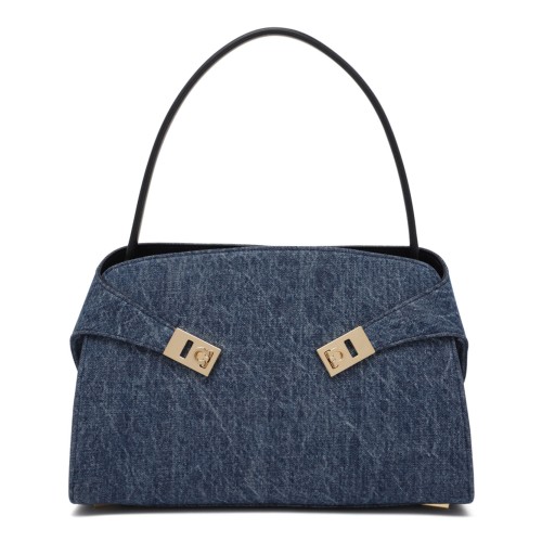 Midnight Blue Hug Soft Shoulder Bag