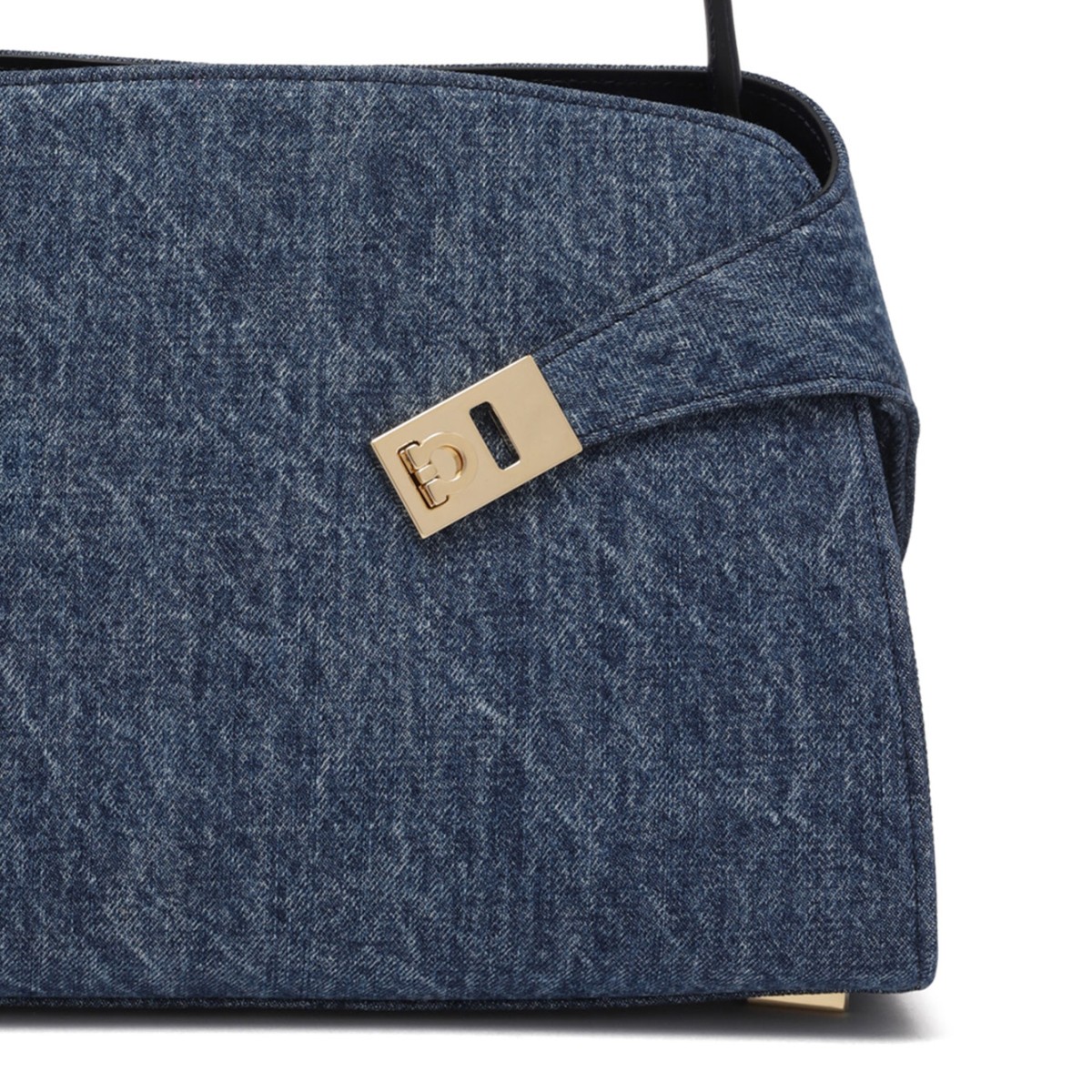 Midnight Blue Hug Soft Shoulder Bag