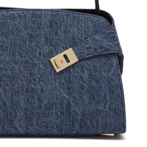 Midnight Blue Hug Soft Shoulder Bag