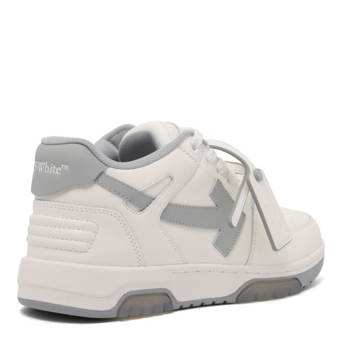 White and Grey Out Of Office Sneakers