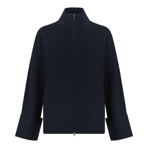 Navy Blue Boxy Cardigan