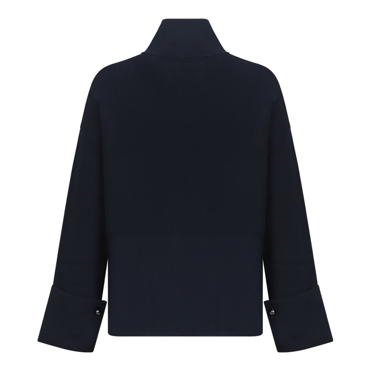 Navy Blue Boxy Cardigan
