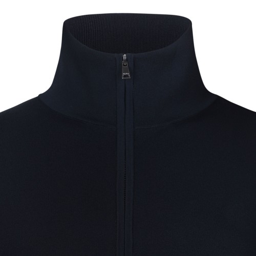 Navy Blue Boxy Cardigan