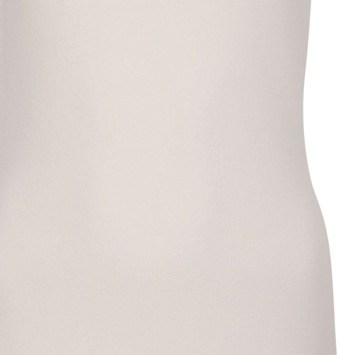 Ivory White Long Sleeveless Dress