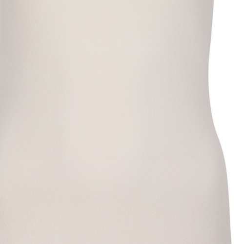 Ivory White Long Sleeveless Dress