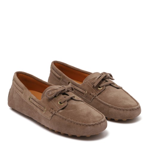 Brown Suede Leather Loafers 2