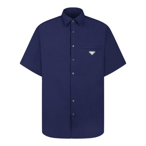 Blue Poplin Shirt