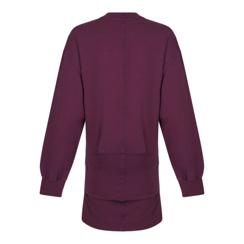 Burgundy Mini Dress 2