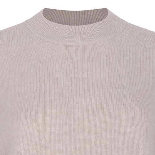 Beige Wool Blend Sweater