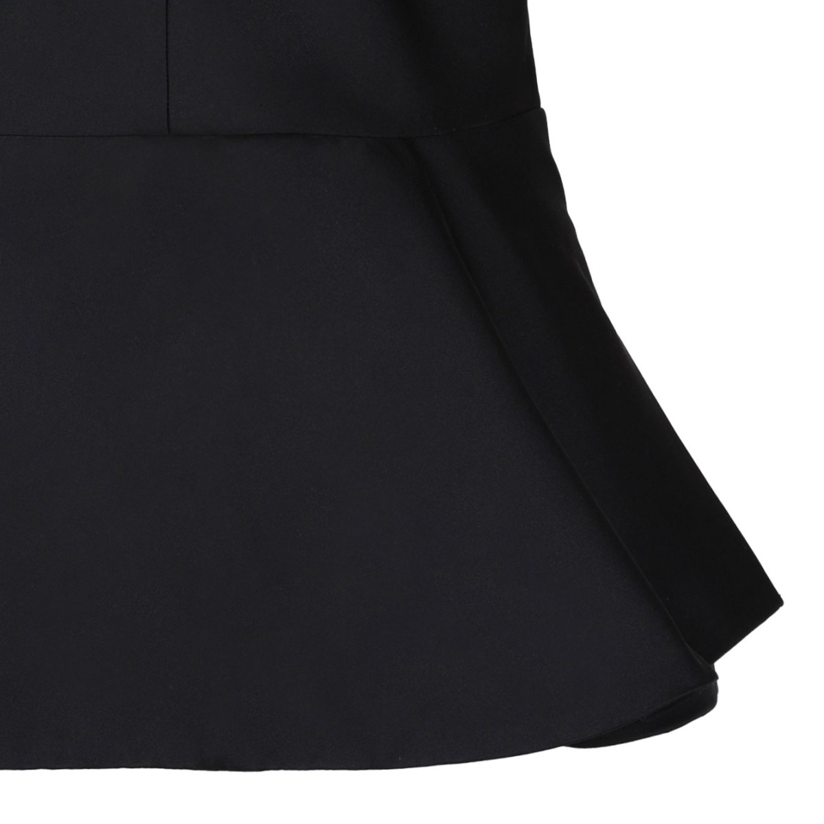 Black Strapless Corset Top