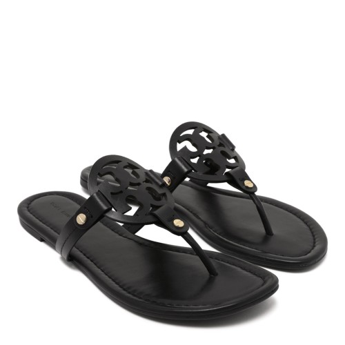Black Miller Sandals