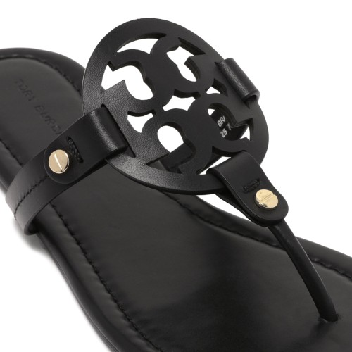 Black Miller Sandals