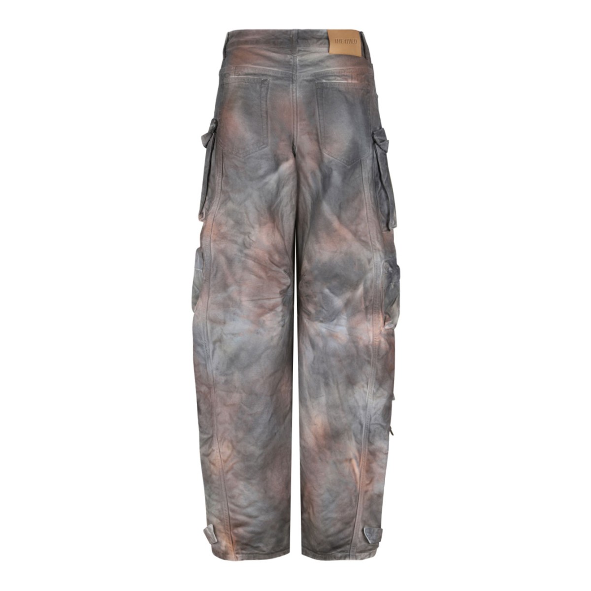 Grey Rust Fern Fade Long Pants
