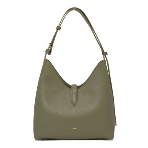 Avocado Leather Shoulder Bag 2