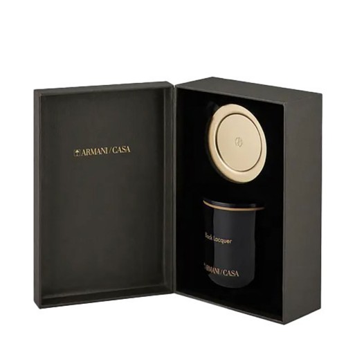 Black Lacquer Scented Candle