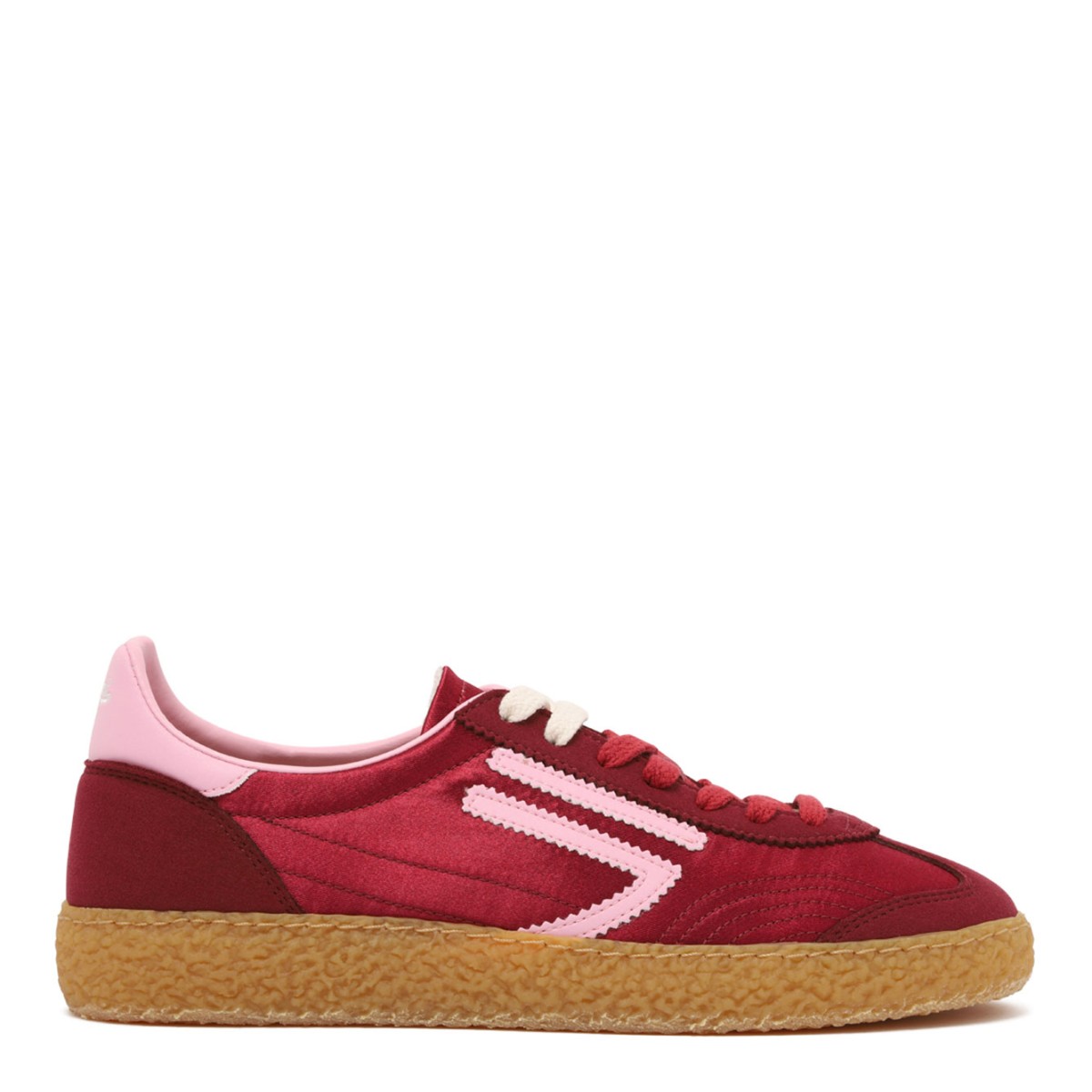 Cherry Juice Low-Top Sneaker In Recycled Materials