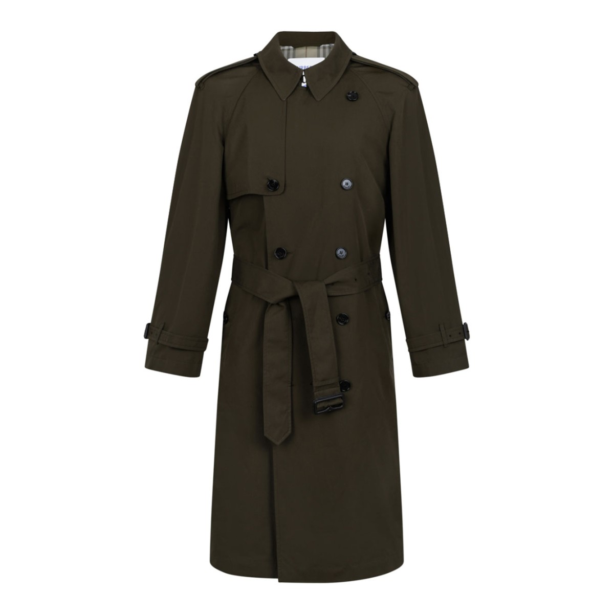 Marsh Kensington Trench Coat In Cotton Gabardine