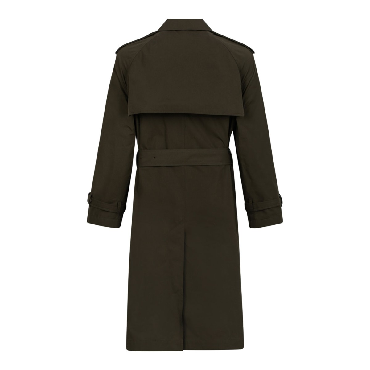 Marsh Kensington Trench Coat In Cotton Gabardine