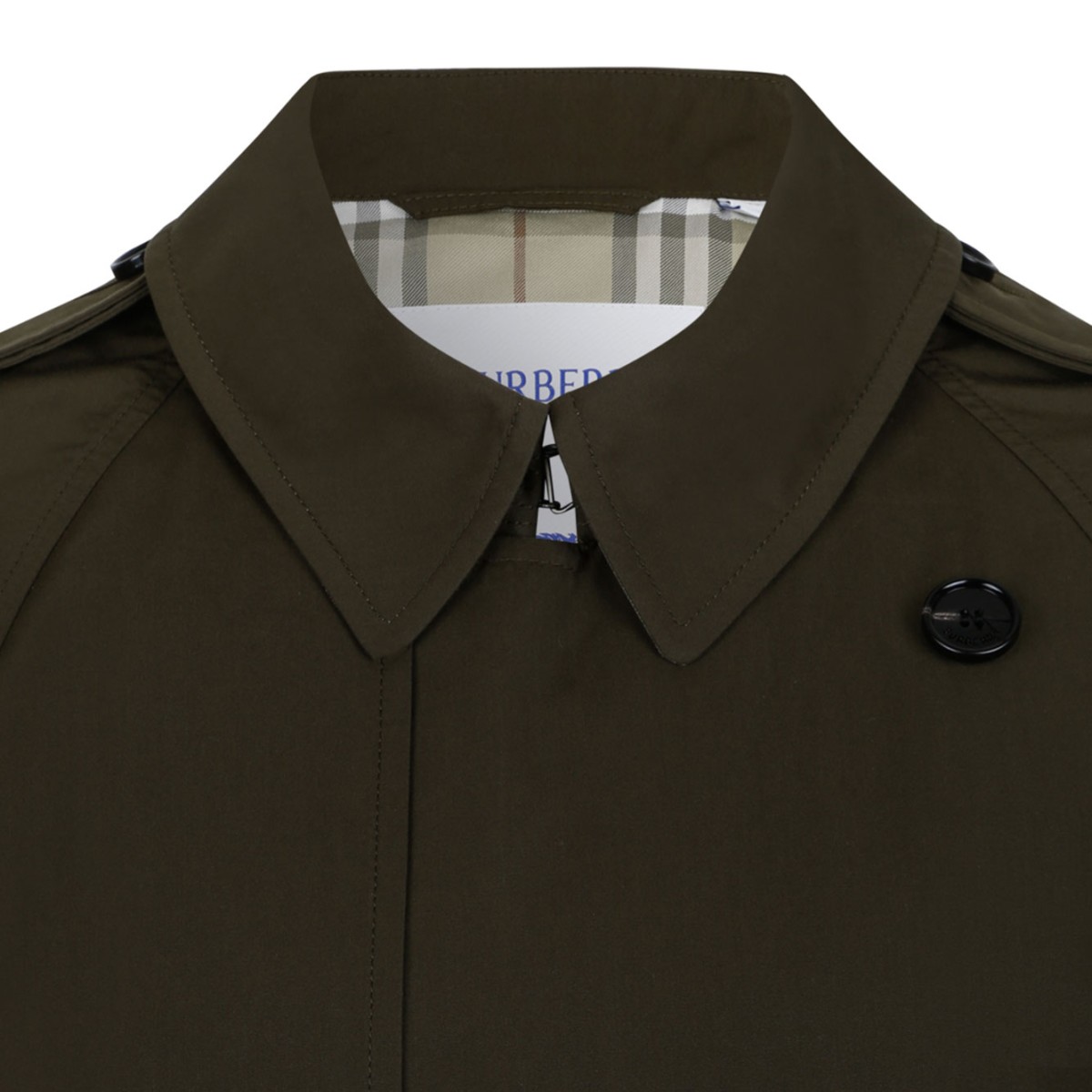 Marsh Kensington Trench Coat In Cotton Gabardine