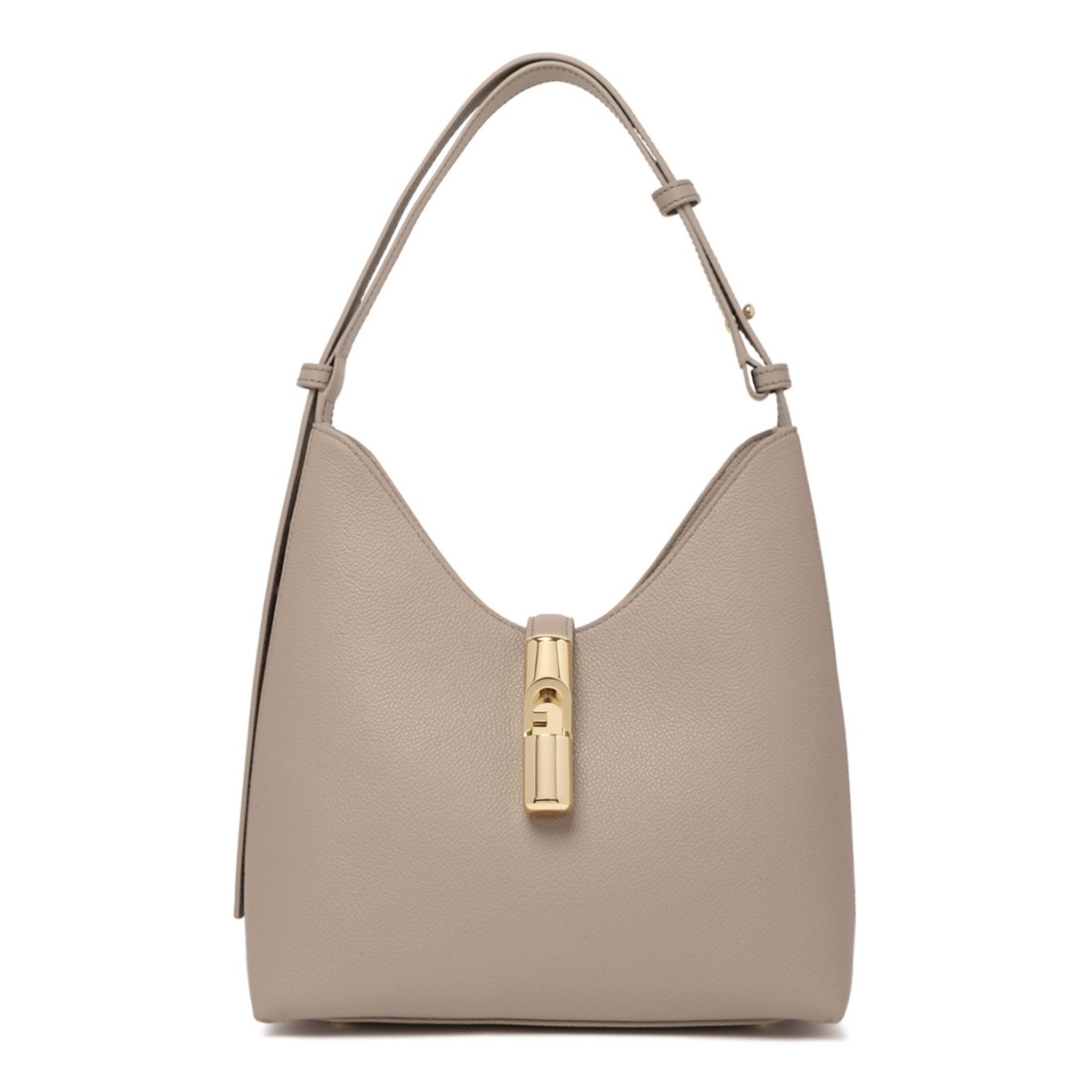 Linen Leather Shoulder Bag