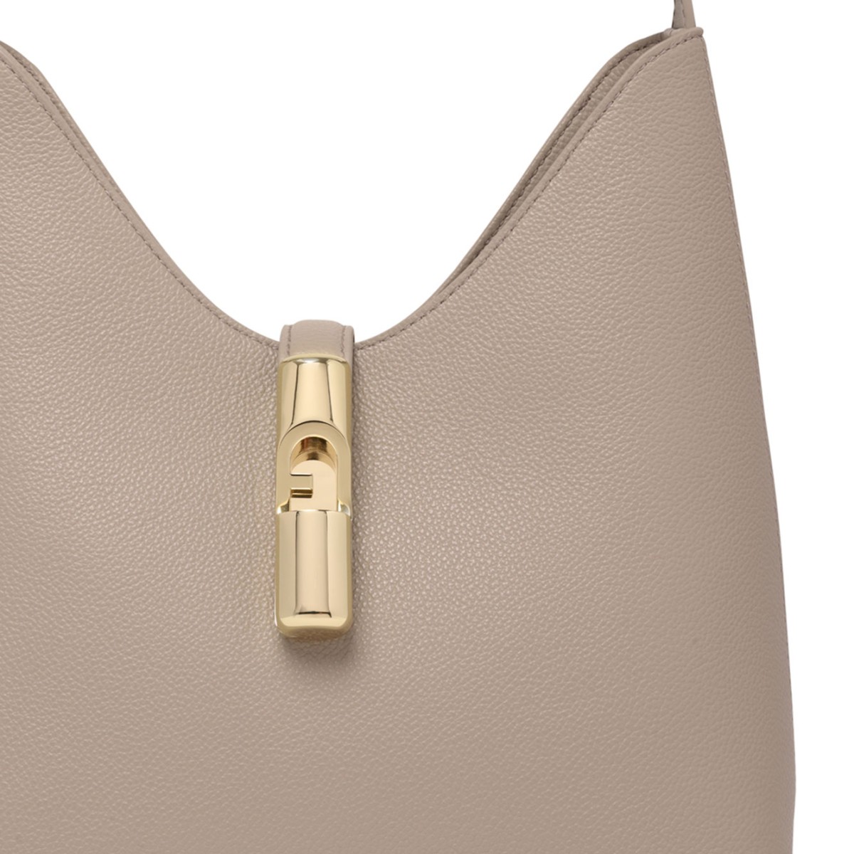 Linen Leather Shoulder Bag