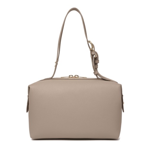 Linen Double Boston Bag 2