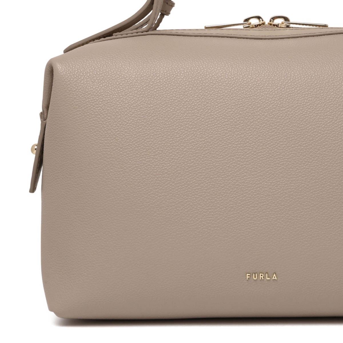 Linen Double Boston Bag