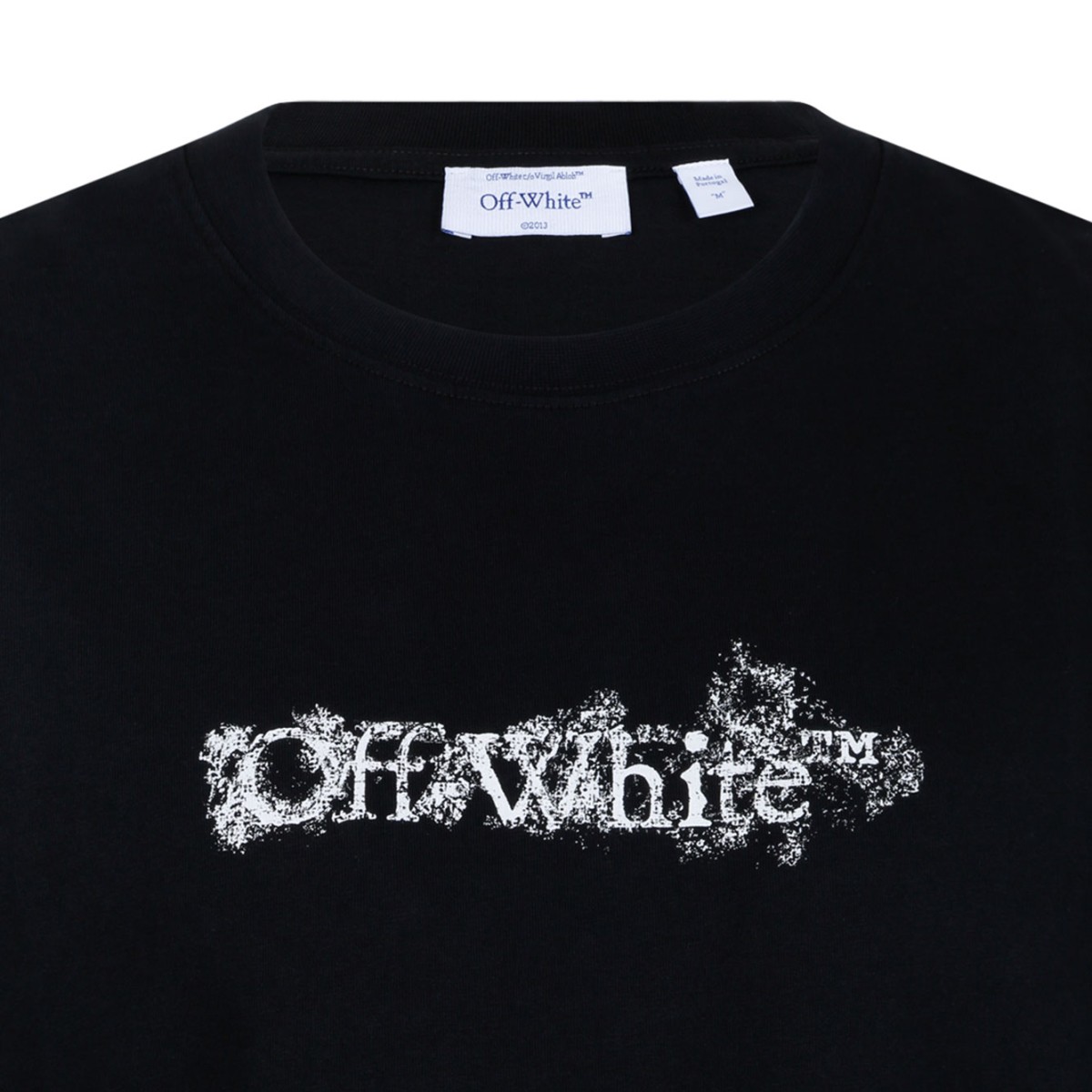 Black Heraldic Arrow Cotton T-Shirt