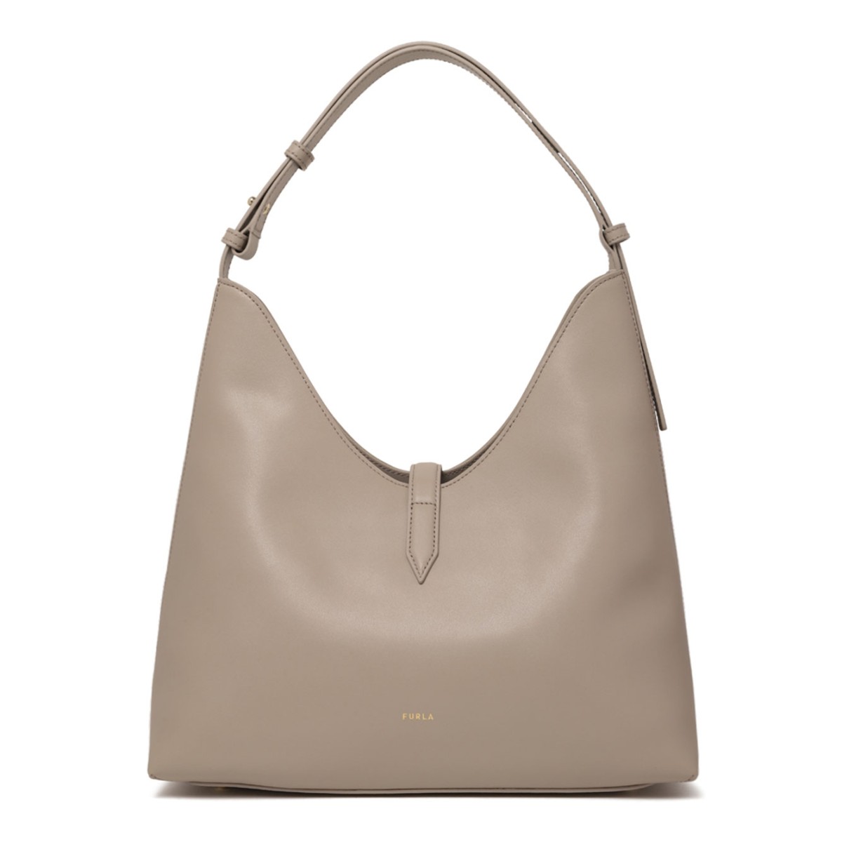 Linen Goccia M Hobo Bag