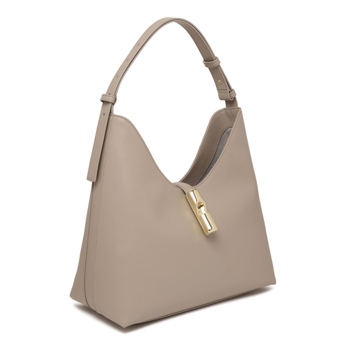 Linen Goccia M Hobo Bag