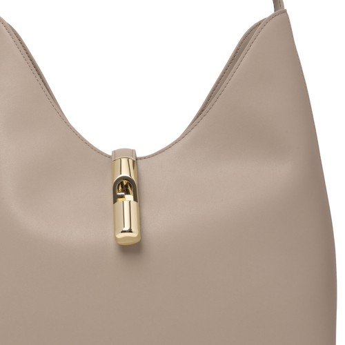 Linen Goccia M Hobo Bag