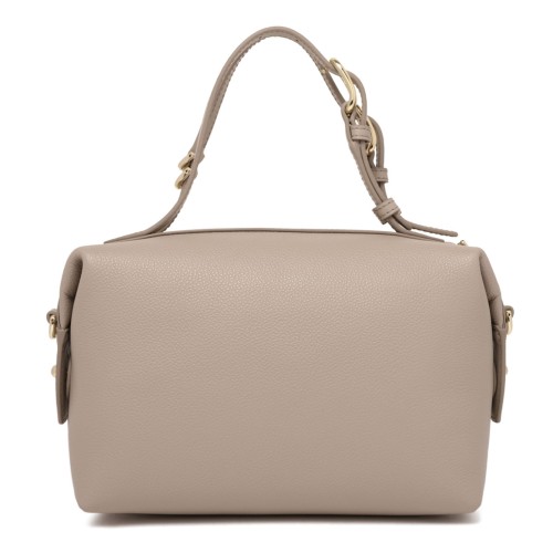 Linen Double Boston Bag