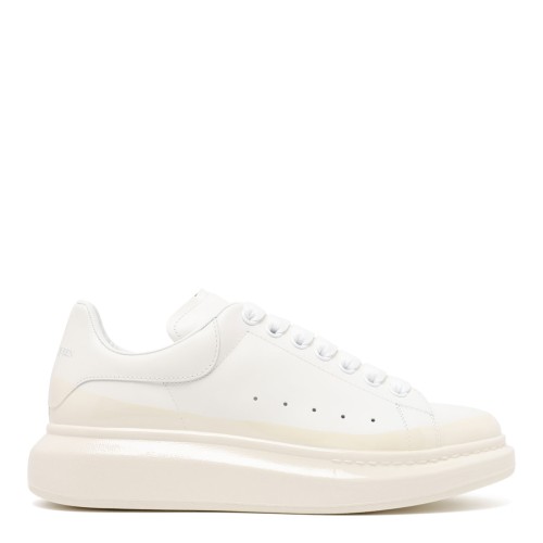 White Leather Oversized Sneaker