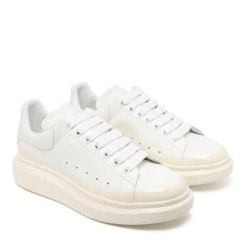 White Leather Oversized Sneaker 2