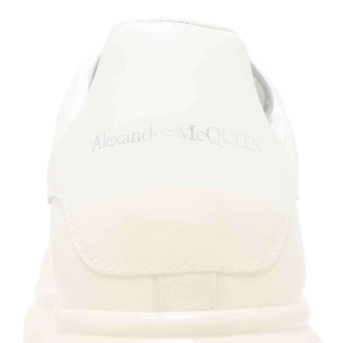 White Leather Oversized Sneaker