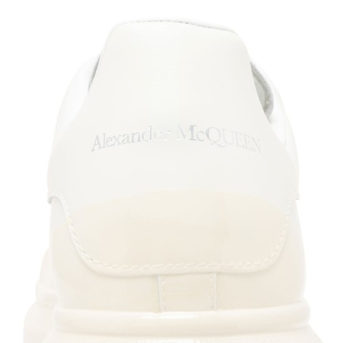 White Leather Oversized Sneaker