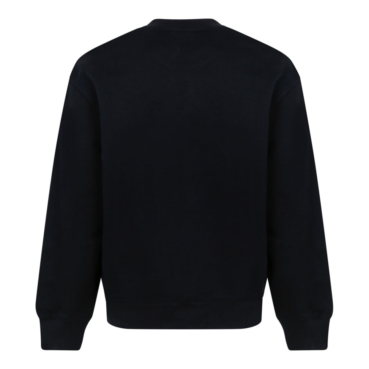 Black Fox Head Cotton Sweatshirt