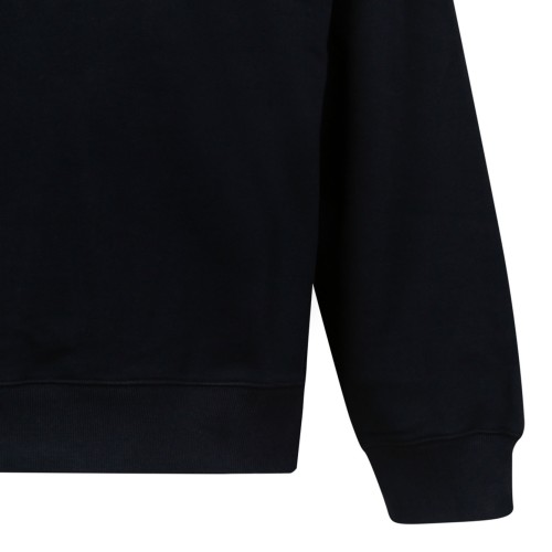 Black Fox Head Cotton Sweatshirt