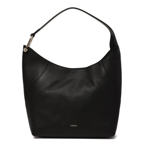 Black Lara Shoulder Bag M