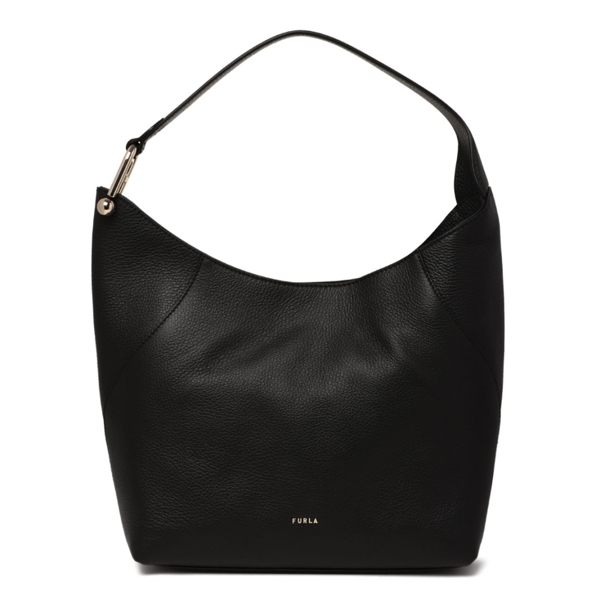 Black Lara Shoulder Bag M