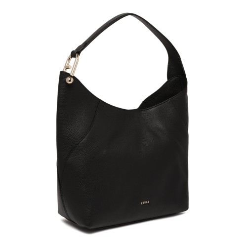 Black Lara Shoulder Bag M